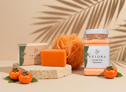 Velora Persimmon Soap + FREE Starter Kit