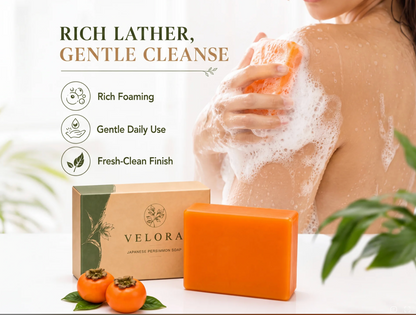 Velora Persimmon Soap + FREE Starter Kit