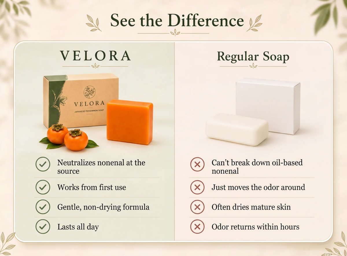Velora Persimmon Soap + FREE Starter Kit
