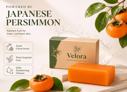 Velora Persimmon Soap + FREE Starter Kit