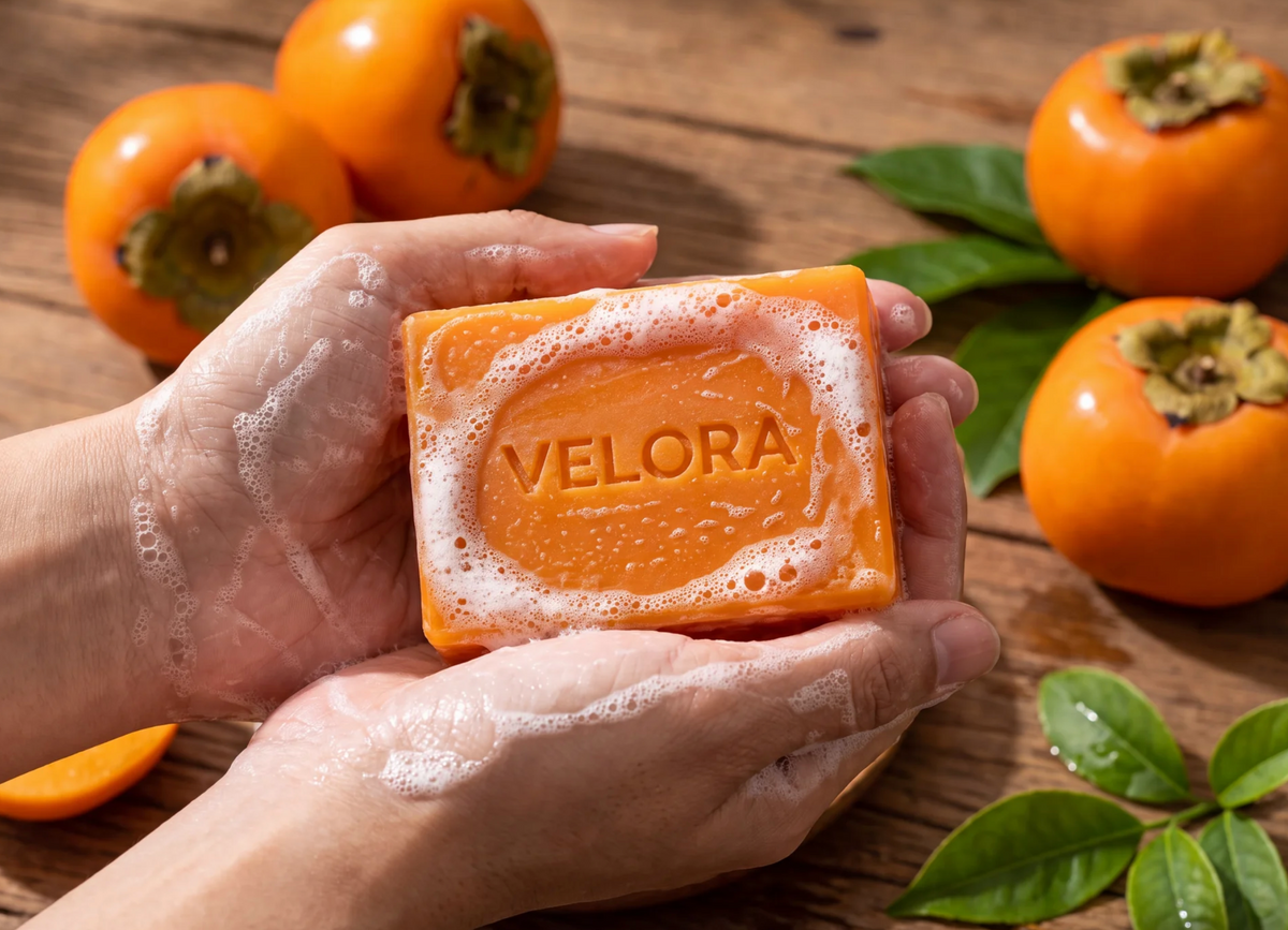Velora Persimmon Soap + FREE Starter Kit