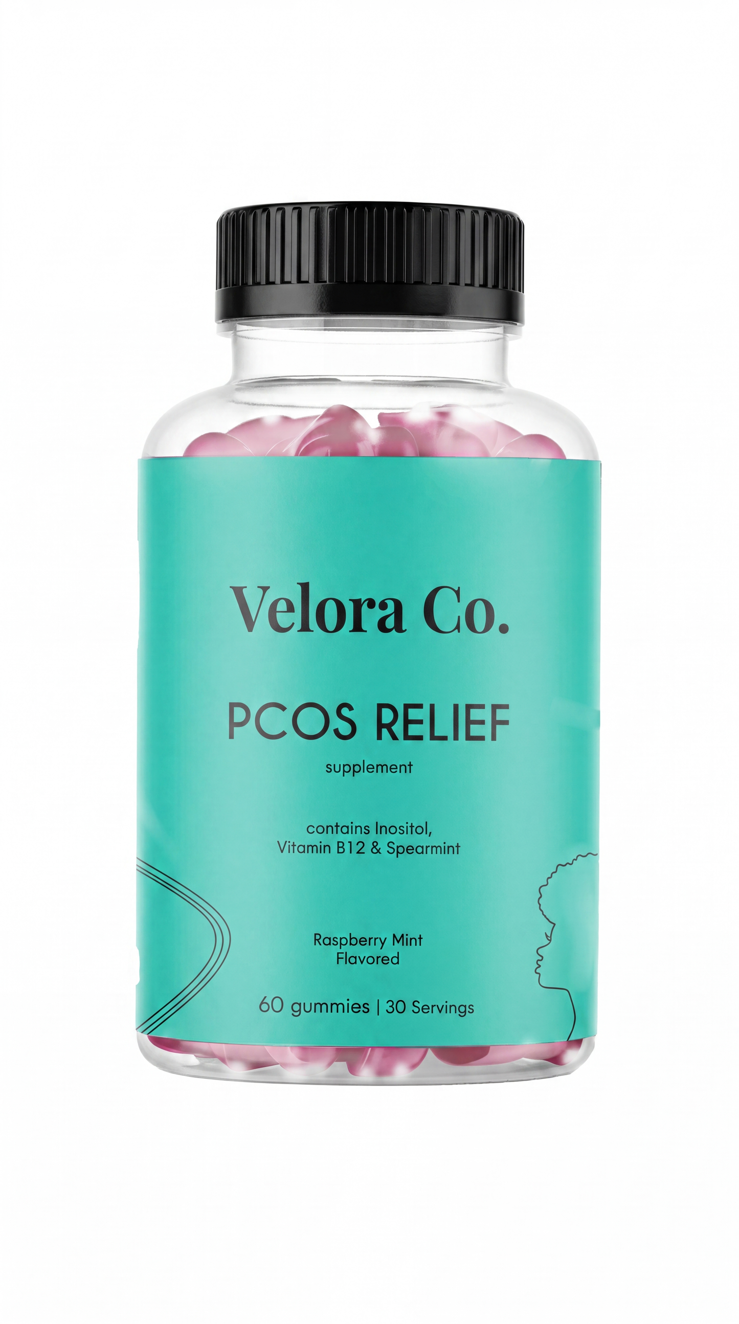Velora Inositol Gummies — with Vitamin D3, Zinc + DIM