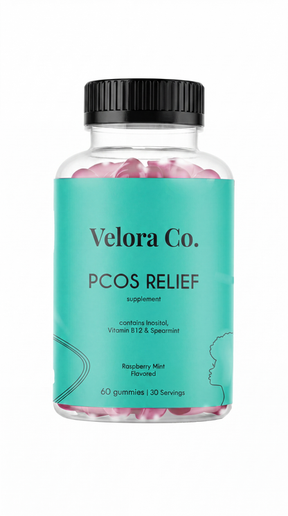Velora Inositol Gummies — with Vitamin D3, Zinc + DIM