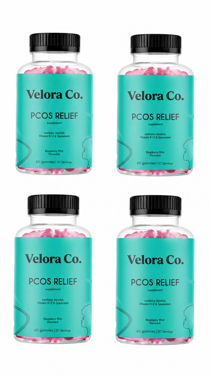 Velora Inositol Gummies — with Vitamin D3, Zinc + DIM